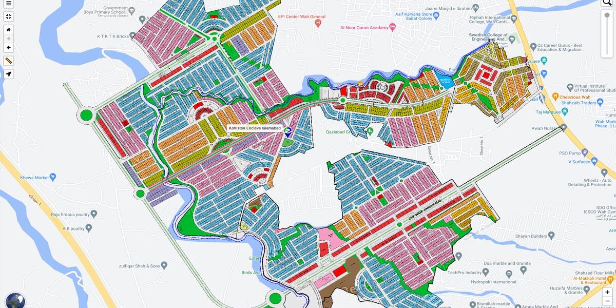 Kohistan Enclave Map