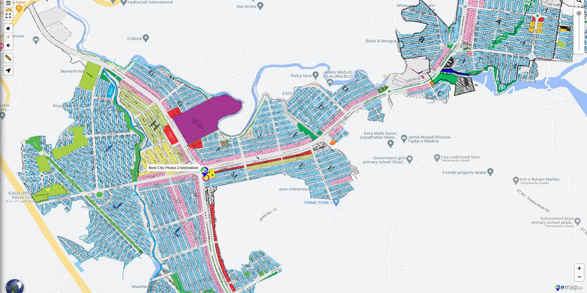 New City Phase 2 Map